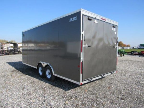 Car Mate 8.5 x 20 Enclosed Car Hauler- Extended Tongue - Image 7