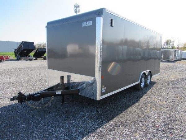 Car Mate 8.5 x 20 Enclosed Car Hauler- Extended Tongue - Image 4