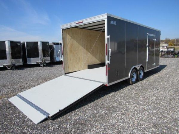 Car Mate 8.5 x 20 Enclosed Car Hauler- Extended Tongue - Image 9
