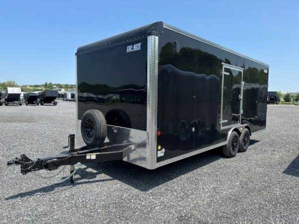 Car Mate 8.5 x 20 Enclosed Car Trailer – Aluminum Wheels - Image 4