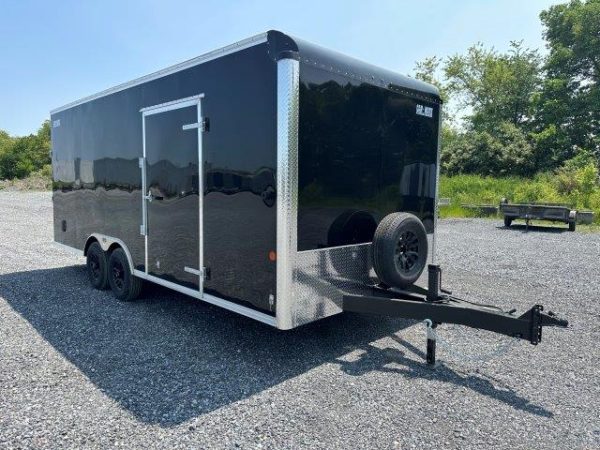 Car Mate 8.5 x 20 Enclosed Car Trailer – Aluminum Wheels