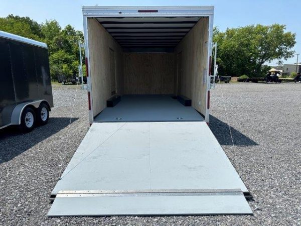 Car Mate 8.5 x 20 Enclosed Car Trailer – Aluminum Wheels - Image 3