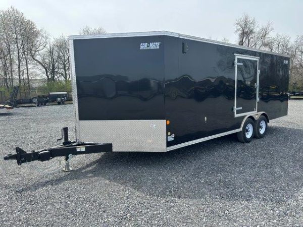 Car Mate 8.5 x 20 V-Nose Enclosed Car Hauler – Get Out Door - Image 4