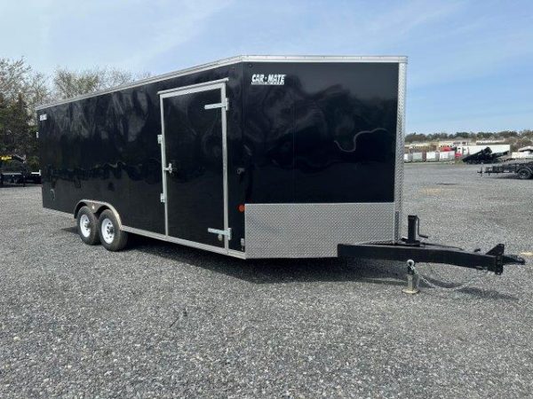 Car Mate 8.5 x 20 V-Nose Enclosed Car Hauler – Get Out Door