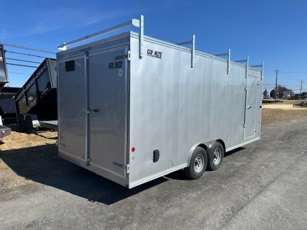 Car Mate 8.5 x 20 Enclosed Cargo Trailer – Contractor Barn Doors - Image 4