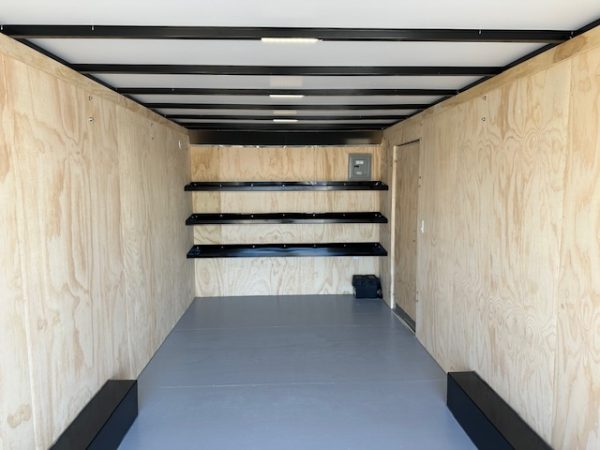 Car Mate 8.5 x 20 Enclosed Cargo Trailer – Contractor Barn Doors - Image 6