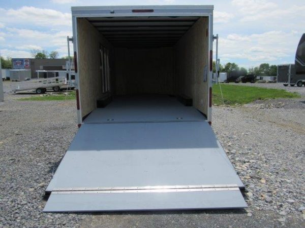Car Mate 8.5 x 20 V-Nose Enclosed Car Hauler – Awning Get Out Door - Image 3