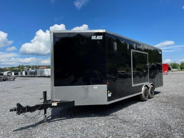 Car Mate 8.5 x 20 V-Nose Enclosed Car Hauler – Finished Interior - Image 4