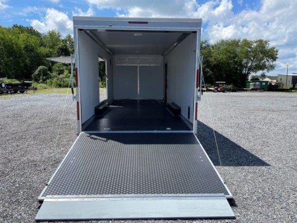 Car Mate 8.5 x 20 V-Nose Enclosed Car Hauler – Finished Interior - Image 3