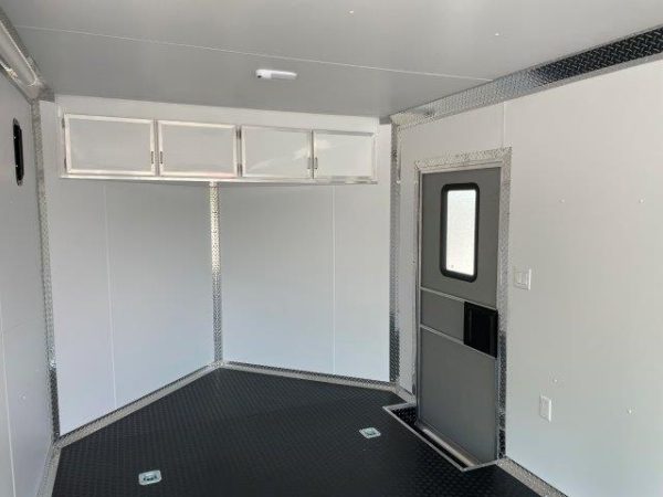 Car Mate 8.5 x 20 V-Nose Enclosed Car Hauler – Finished Interior - Image 8