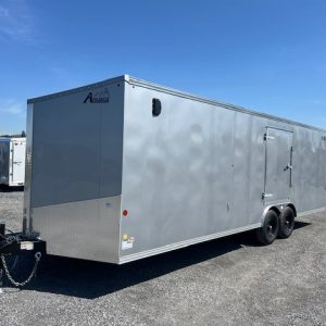 Car Mate Avalanche 8.5 x 24 V-Nose Enclosed Car Trailer – Get Out Door