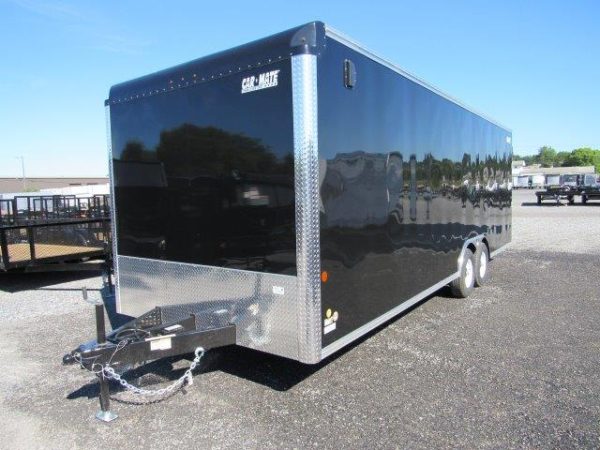 Car Mate 8.5 x 24 Enclosed Car Trailer – 7′ Interior Height