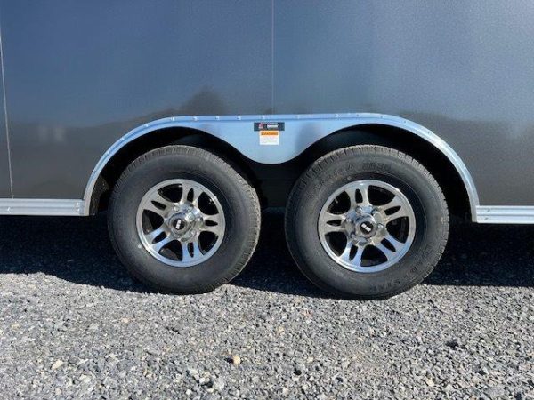 Car Mate 8.5 x 20 Enclosed Car Trailer – Aluminum Wheels - Image 8