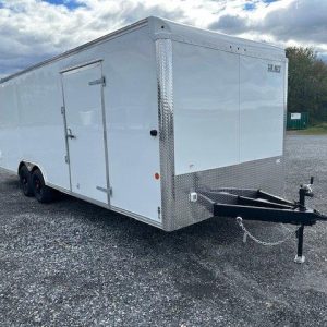 Car Mate 8.5 x 24 Loaded Enclosed Car Trailer – Finished Interior