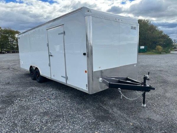 Car Mate 8.5 x 24 Loaded Enclosed Car Trailer – Finished Interior