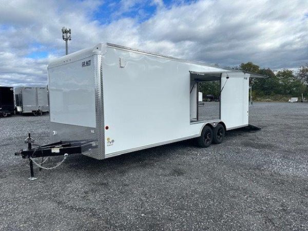 Car Mate 8.5 x 24 Loaded Enclosed Car Trailer – Finished Interior - Image 8
