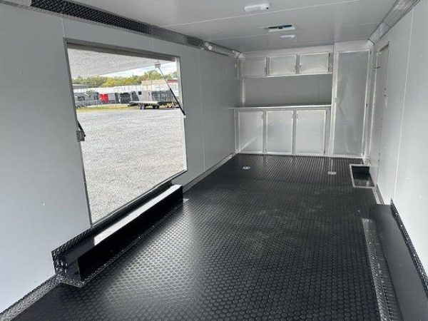 Car Mate 8.5 x 24 Loaded Enclosed Car Trailer – Finished Interior - Image 9
