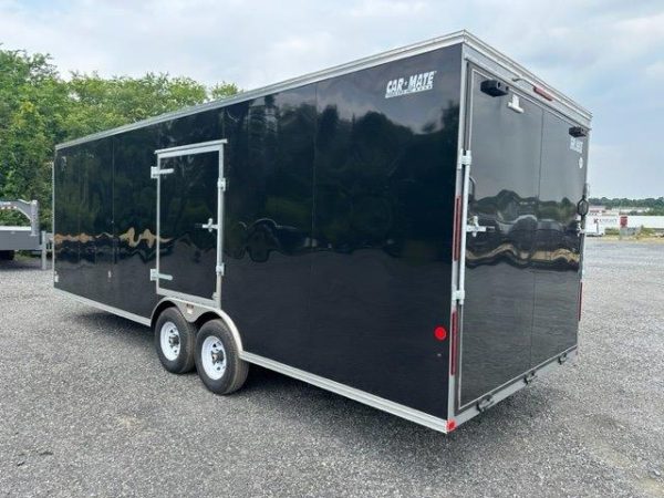 Car Mate 8.5 x 24 Enclosed Car Trailer – 6″ Added Height - Image 9