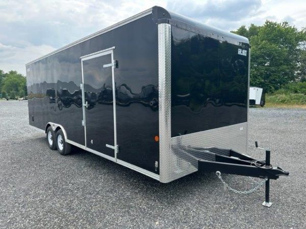 Car Mate 8.5 x 24 Enclosed Car Trailer – 6″ Added Height