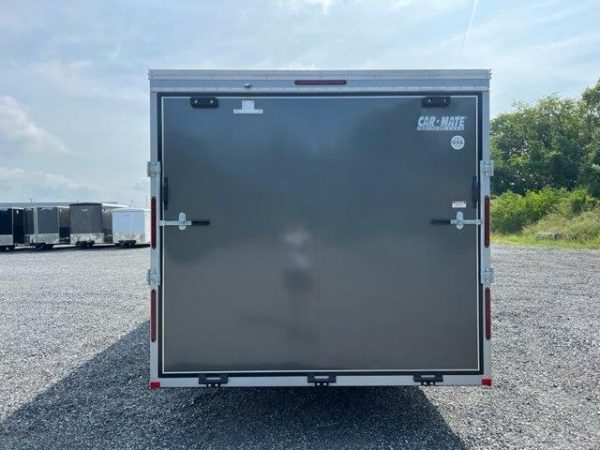 Car Mate 8.5 x 24 Enclosed Car Trailer – Awning Escape Door - Image 9