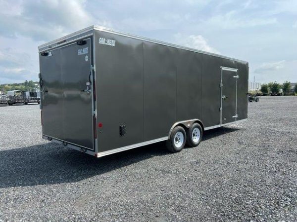 Car Mate 8.5 x 24 Enclosed Car Trailer – Awning Escape Door - Image 7