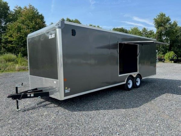Car Mate 8.5 x 24 Enclosed Car Trailer – Awning Escape Door - Image 8