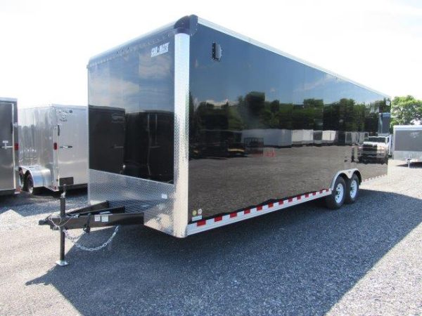Car Mate 8.5 x 28 Enclosed Car Trailer – 12″ Added Height - Image 4