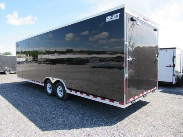 Car Mate 8.5 x 28 Enclosed Car Trailer – 12″ Added Height - Image 5