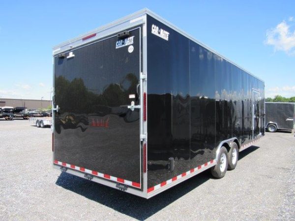 Car Mate 8.5 x 28 Enclosed Car Trailer – 12″ Added Height - Image 7