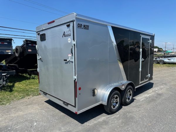 Car Mate Avalanche 7 x 16 V-Nose Enclosed Cargo Trailer - Image 7