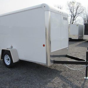 Car Mate 5 x 10 Enclosed Cargo Trailer – Barn Doors