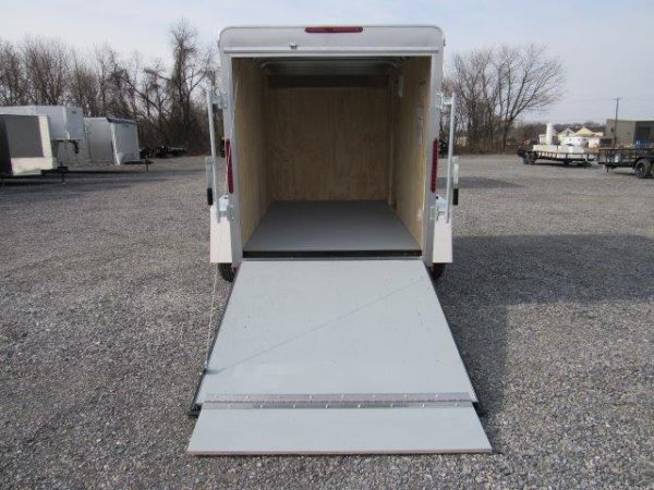 Car Mate 5 x 8 Enclosed Cargo Trailer – Ramp Door - Image 3