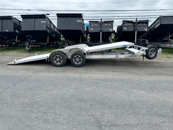 Cargo Pro 7 x 22 Open Aluminum Car Hauler – Gravity Tilt Trailer - Image 6