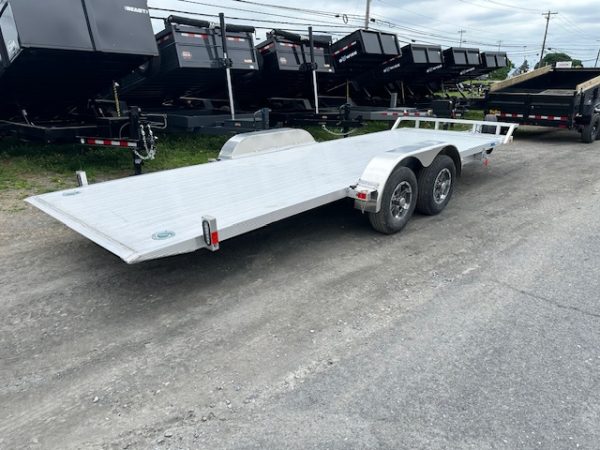 Cargo Pro 7 x 22 Open Aluminum Car Hauler – Gravity Tilt Trailer - Image 9