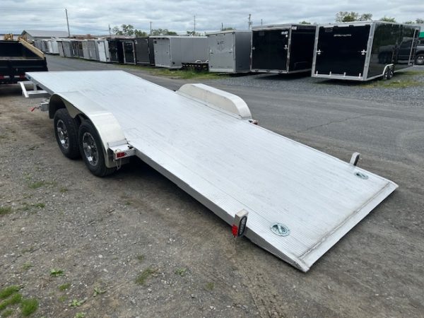Cargo Pro 7 x 22 Open Aluminum Car Hauler – Gravity Tilt Trailer - Image 5