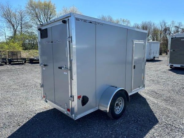 Cargo Pro 5 x 10 Aluminum Enclosed Cargo Trailer – Ramp Door - Image 5