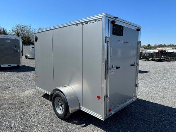 Cargo Pro 5 x 10 Aluminum Enclosed Cargo Trailer – Ramp Door - Image 7