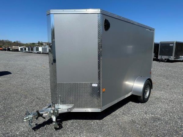 Cargo Pro 5 x 10 Aluminum Enclosed Cargo Trailer – Ramp Door - Image 4