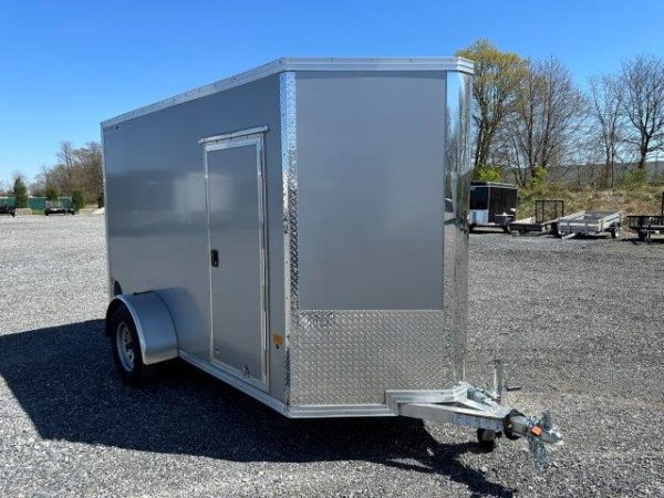 Cargo Pro 5 x 10 Aluminum Enclosed Cargo Trailer – Ramp Door
