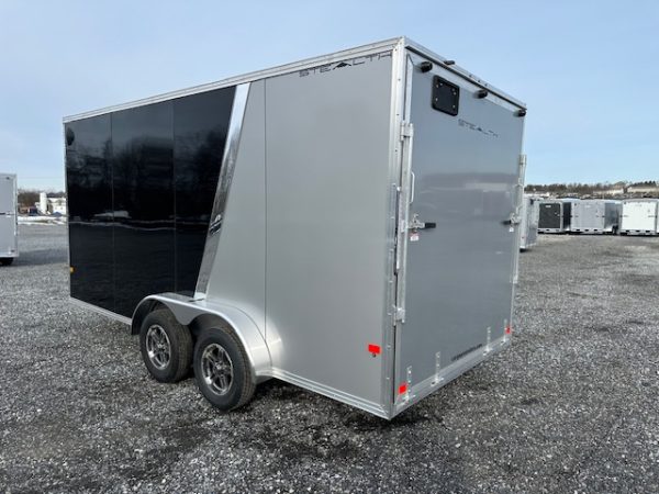 Cargo Pro 7.4 x 16 Aluminum Enclosed Trailer – Rubber Coin Floor - Image 5