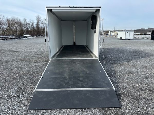 Cargo Pro 7.4 x 16 Aluminum Enclosed Trailer – Rubber Coin Floor - Image 3