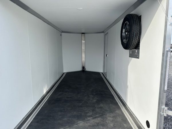Cargo Pro 7.4 x 16 Aluminum Enclosed Trailer – Rubber Coin Floor - Image 6