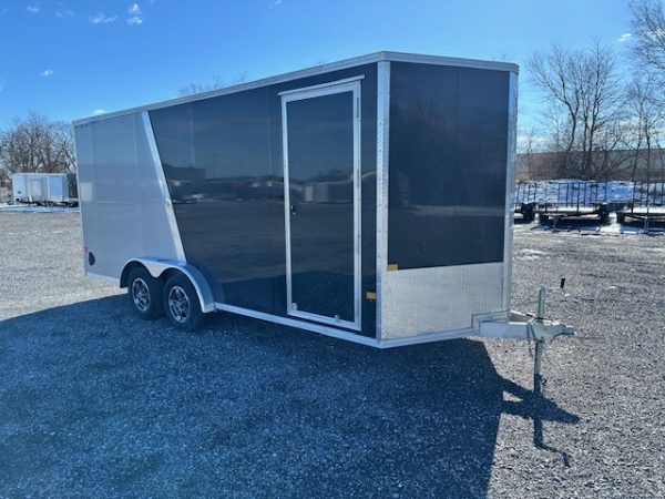 Cargo Pro 7.5 x 18 Aluminum Enclosed Trailer – Rubber Coin Floor - Image 4