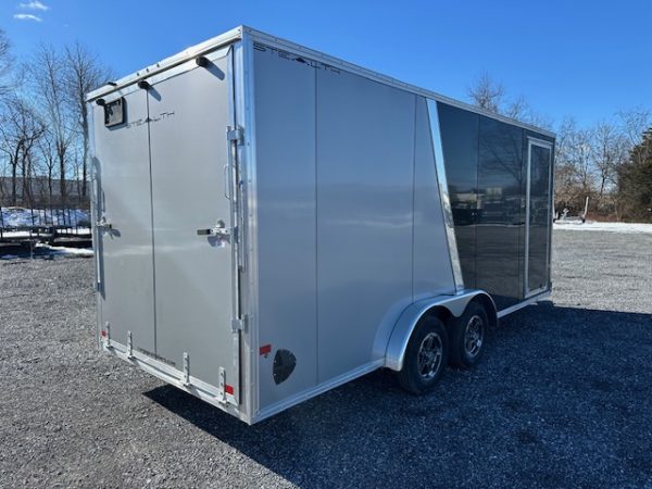 Cargo Pro 7.5 x 18 Aluminum Enclosed Trailer – Rubber Coin Floor - Image 7
