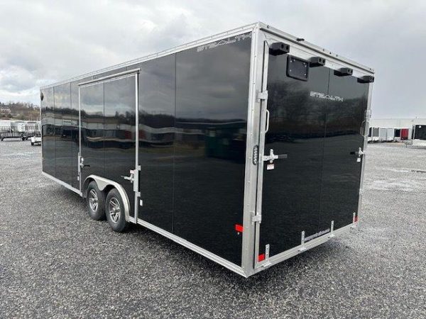 Cargo Pro Stealth 8.5 x 24 Aluminum Enclosed Car Trailer – V-Nose - Image 5