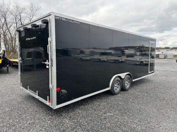 Cargo Pro Stealth 8.5 x 24 Aluminum Enclosed Car Trailer – V-Nose - Image 7
