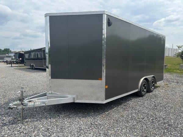 Cargo Pro Stealth 8.5 x 16 Aluminum V-Nose Enclosed Car Trailer - Image 4