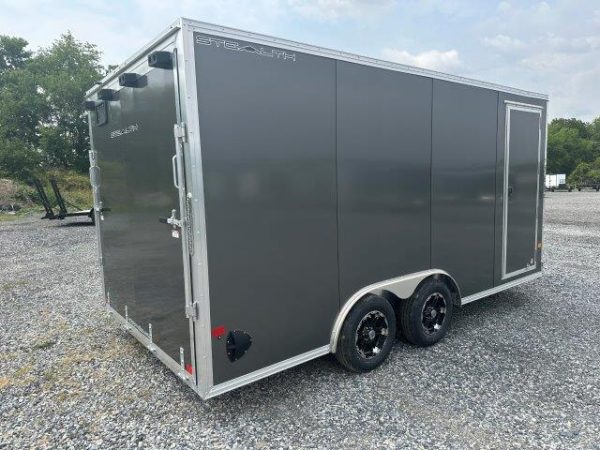 Cargo Pro Stealth 8.5 x 16 Aluminum V-Nose Enclosed Car Trailer - Image 5