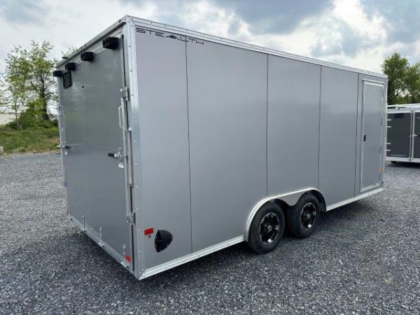 Cargo Pro Stealth 8.5 x 18 Aluminum V-Nose Enclosed Car Trailer - Image 5