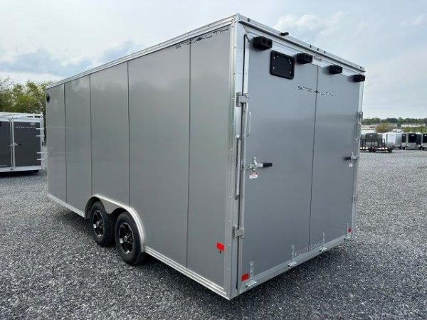 Cargo Pro Stealth 8.5 x 18 Aluminum V-Nose Enclosed Car Trailer - Image 7